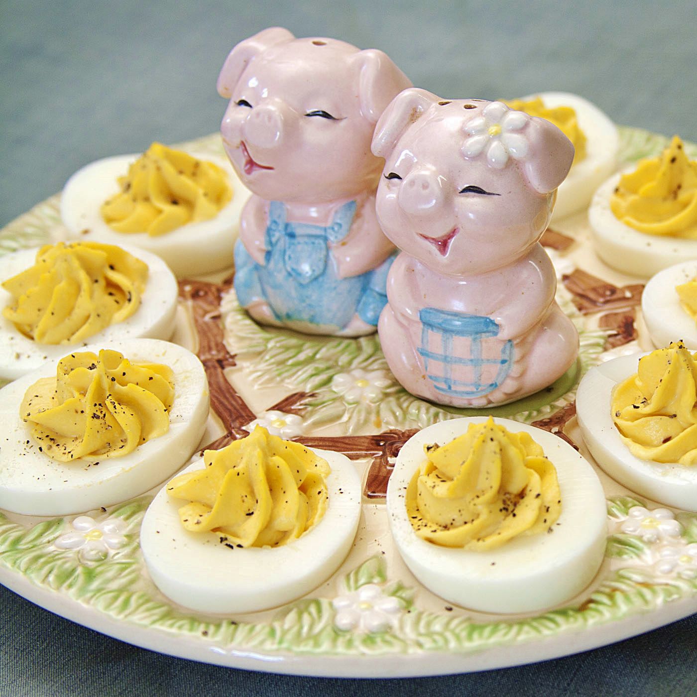 Horseradish Deviled Eggs